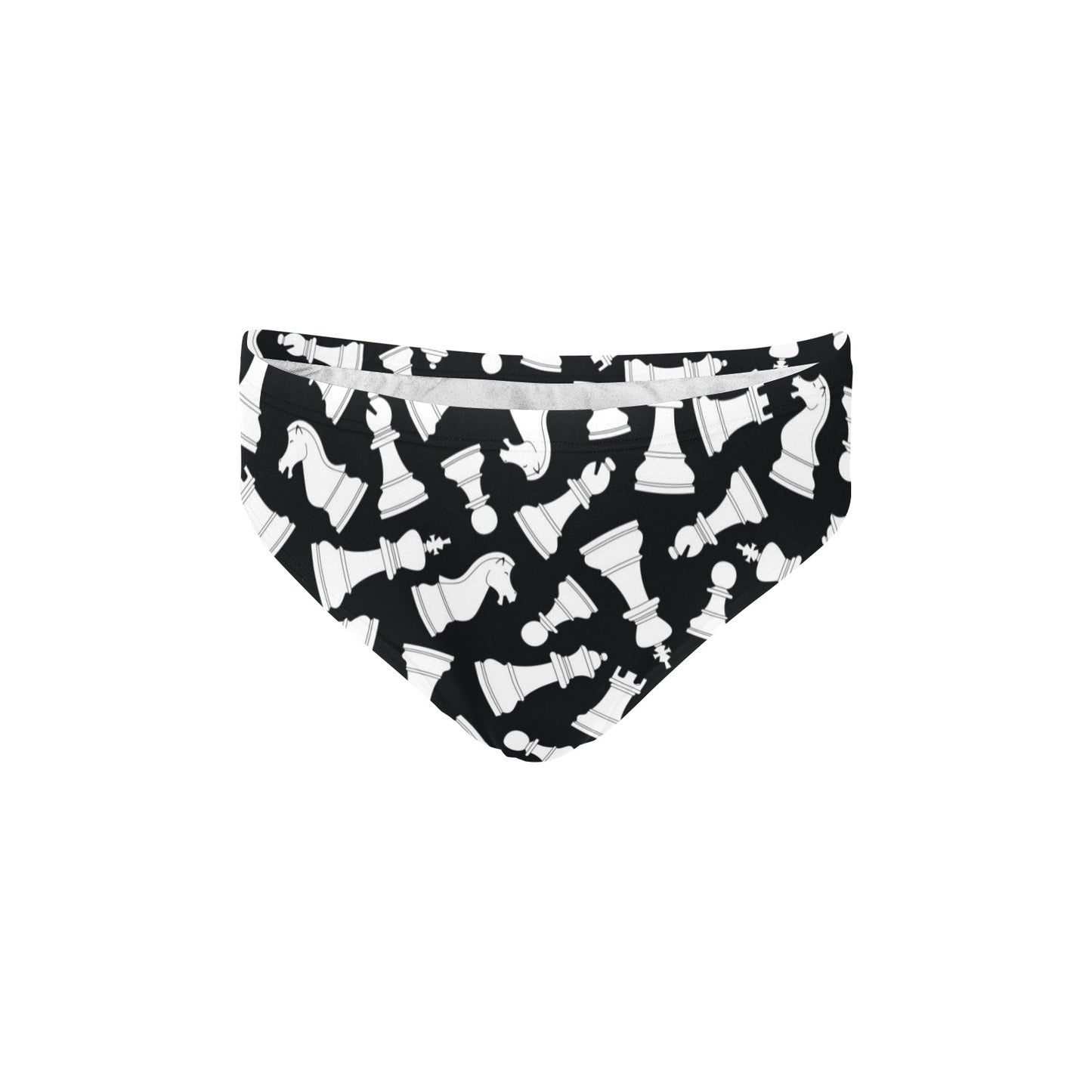 Chess Pattern Print Design 01 Men's Swimming Briefs