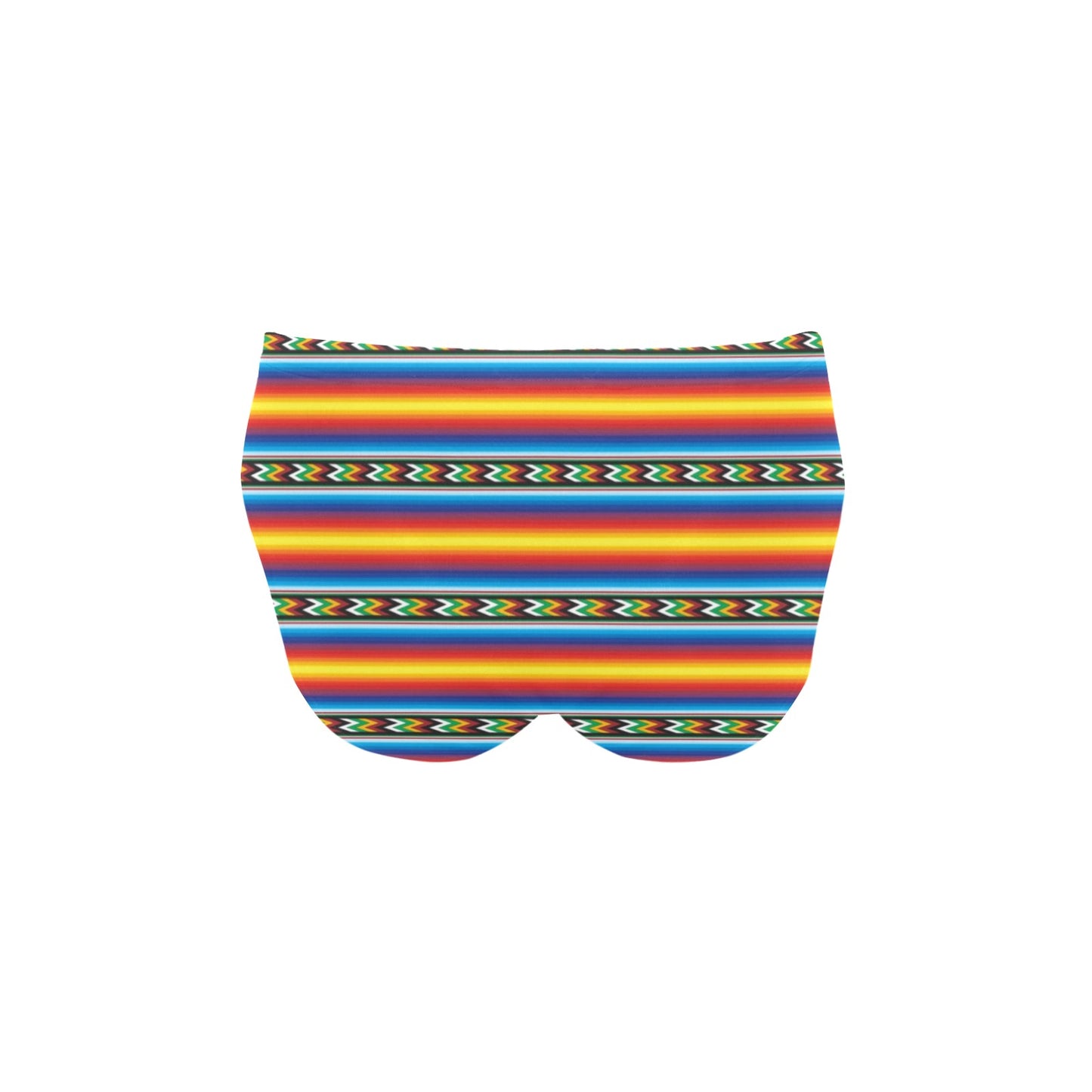Mexican Blanket ZigZag Print Pattern Men's Swimming Briefs