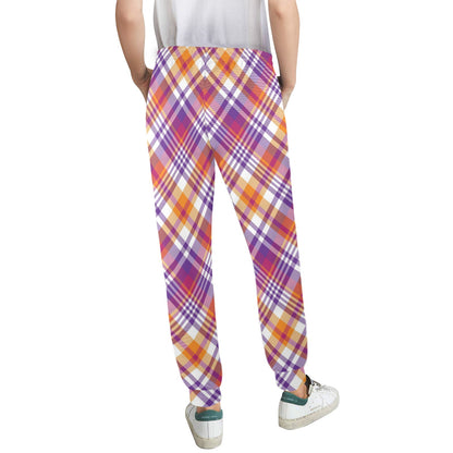 Madras Pattern Print Design 02 Women's Casual Track Pants