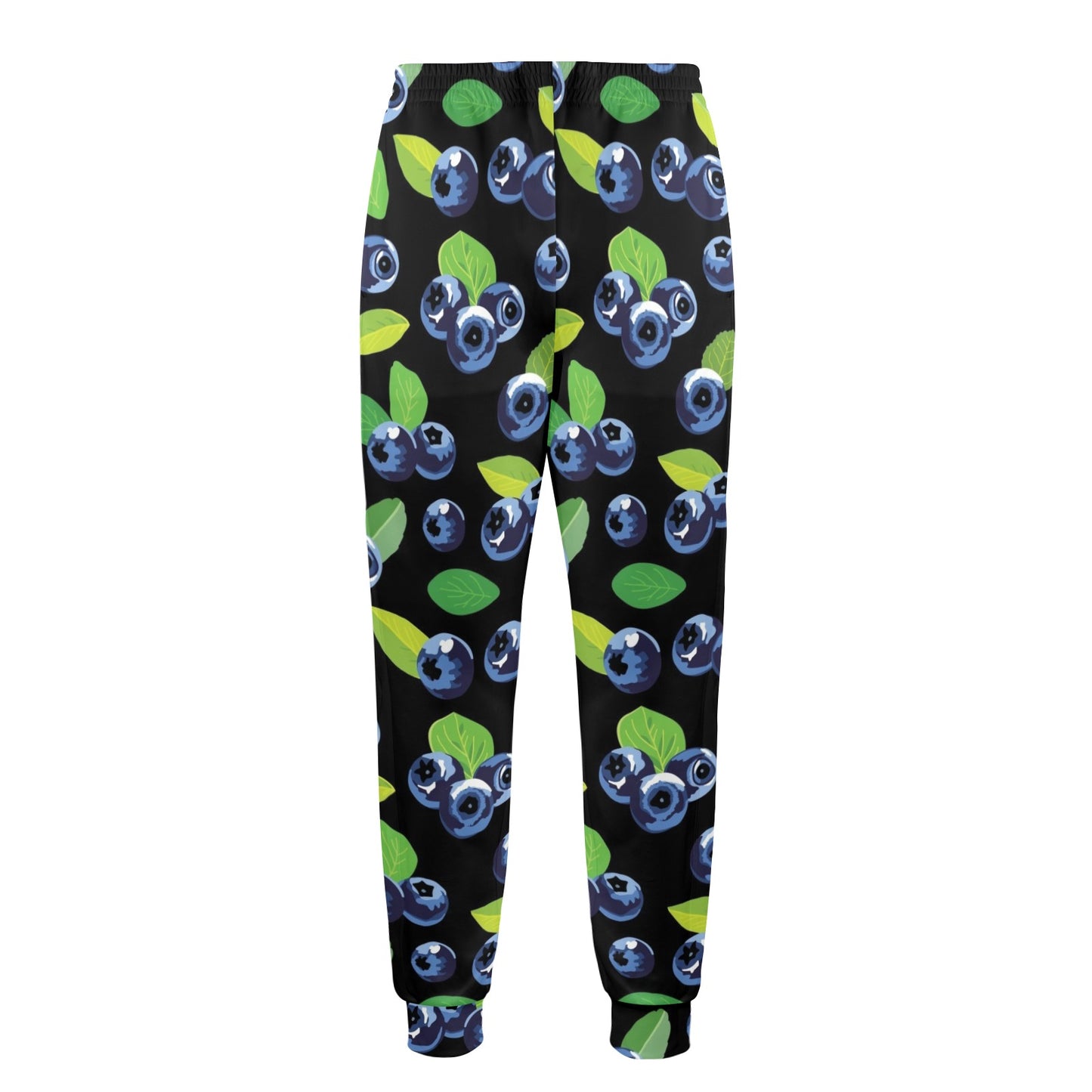Blueberry Pattern Print Design BB03 Men's Casual Track Pants