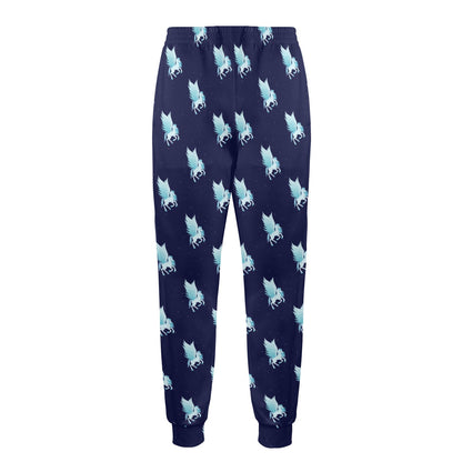 Pegasus Pattern Print Design 03 Men's Casual Track Pants