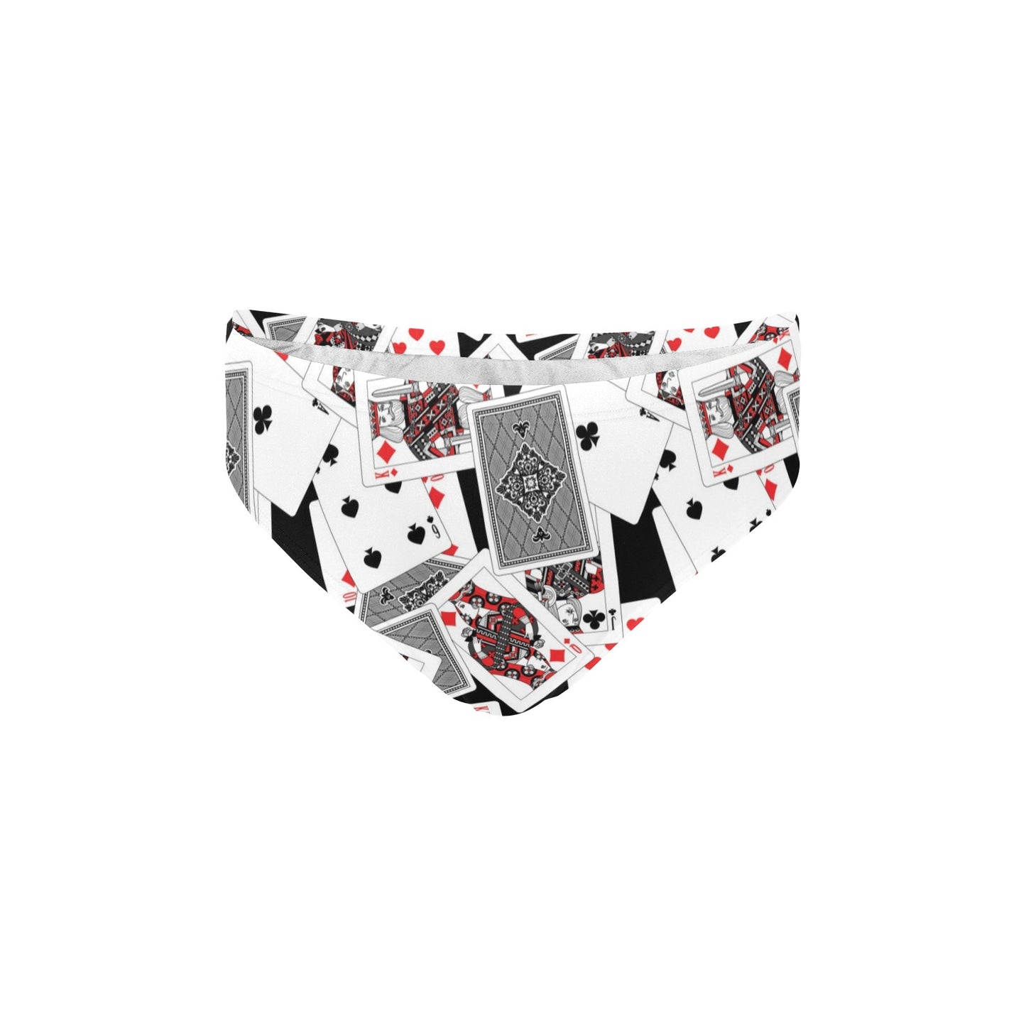 Poker Cards Pattern Print Design A04 Men's Swimming Briefs