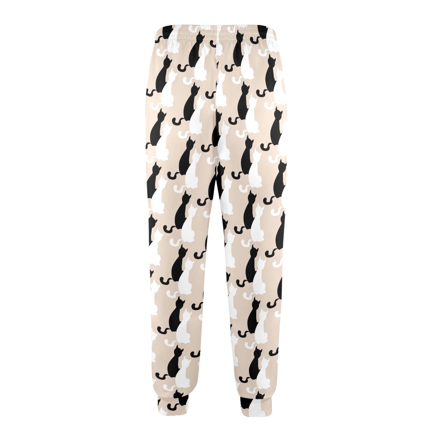 Cat Pattern Print Design 04 Men's Casual Track Pants