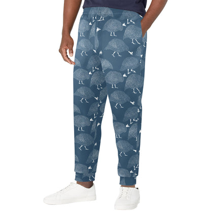 Guinea Fowl Print Design LKS401 Men's Casual Track Pants