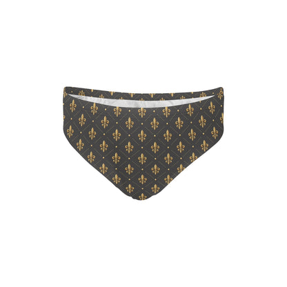 Fleur De Lis Print Design LKS402 Men's Swimming Briefs