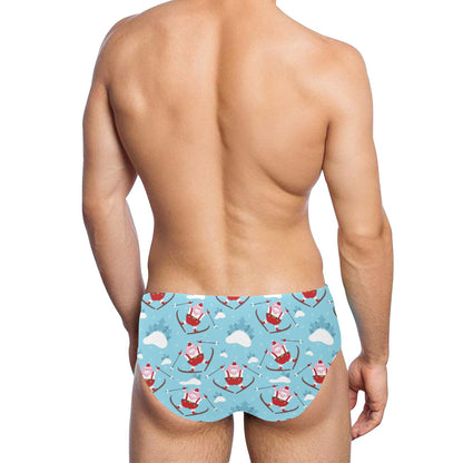 Ski Print Design LKS309 Men's Swimming Briefs