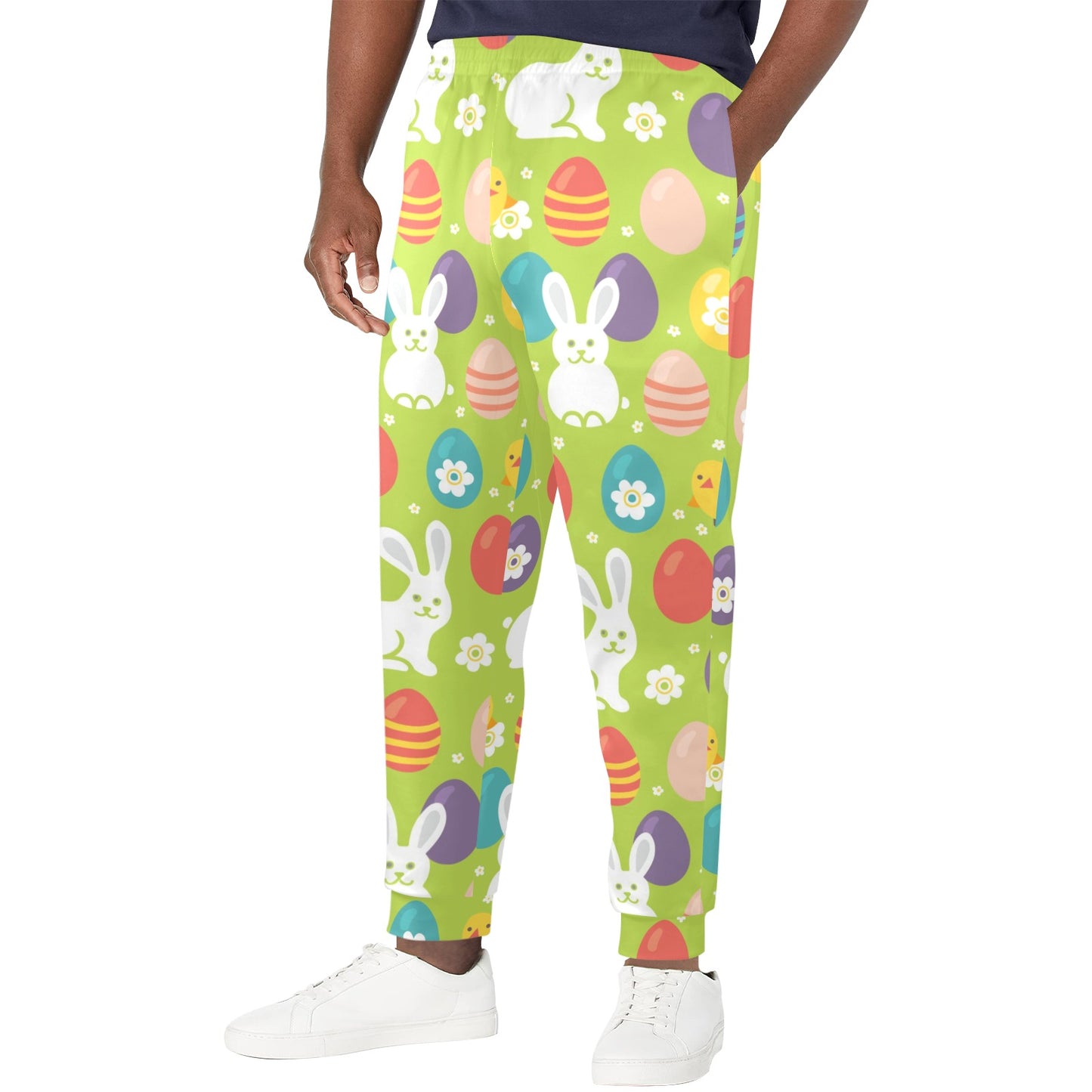 Easter rabbit Design Print Pattern JJ0160 Men's Casual Track Pants