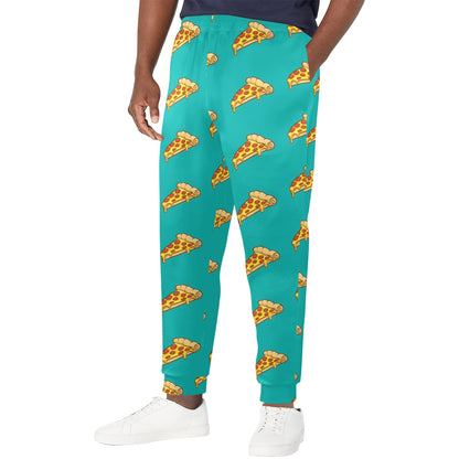 Pizza Pattern Print Design A03 Men's Casual Track Pants