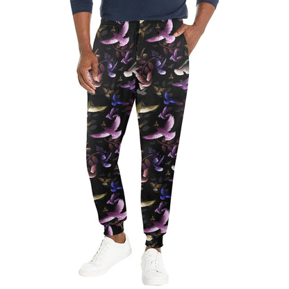 Pigeon Pattern Print Design 01 Men's Casual Track Pants