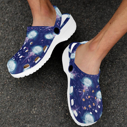 Jellyfish Cute Design Unisex Clogs Shoes