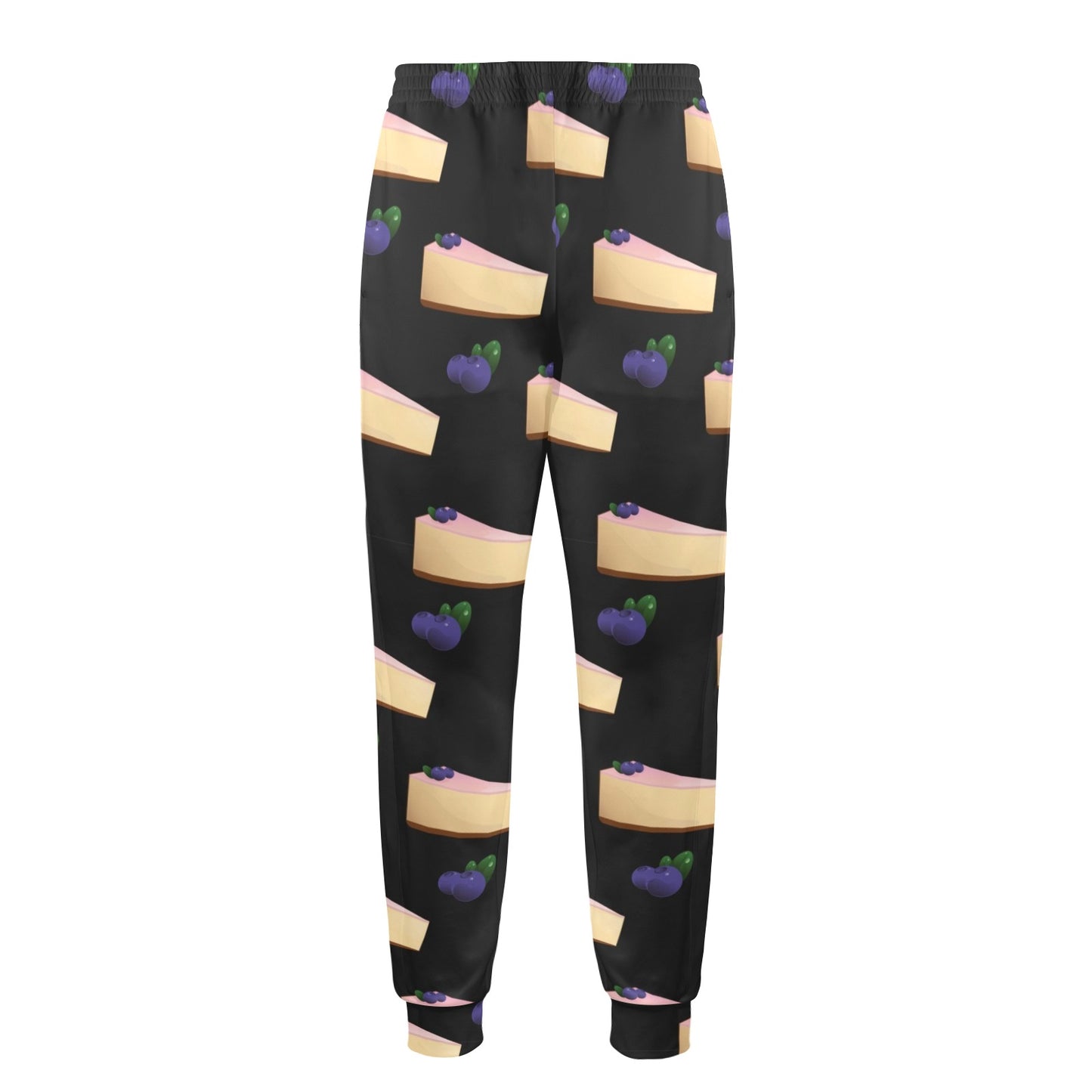 Cheesecake blueberry Pattern Print Design CK01 Men's Casual Track Pants
