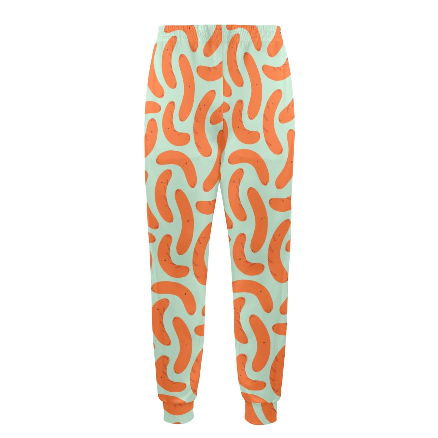 Sausage Print Design LKS304 Men's Casual Track Pants