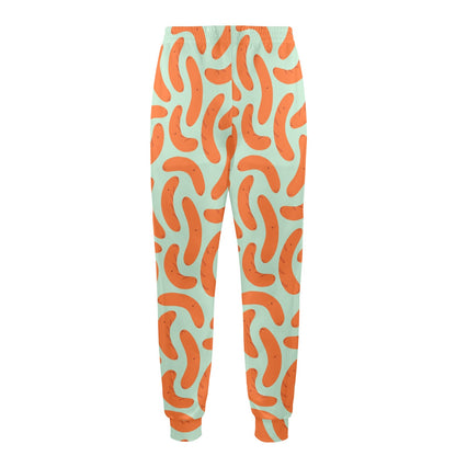 Sausage Print Design LKS304 Men's Casual Track Pants