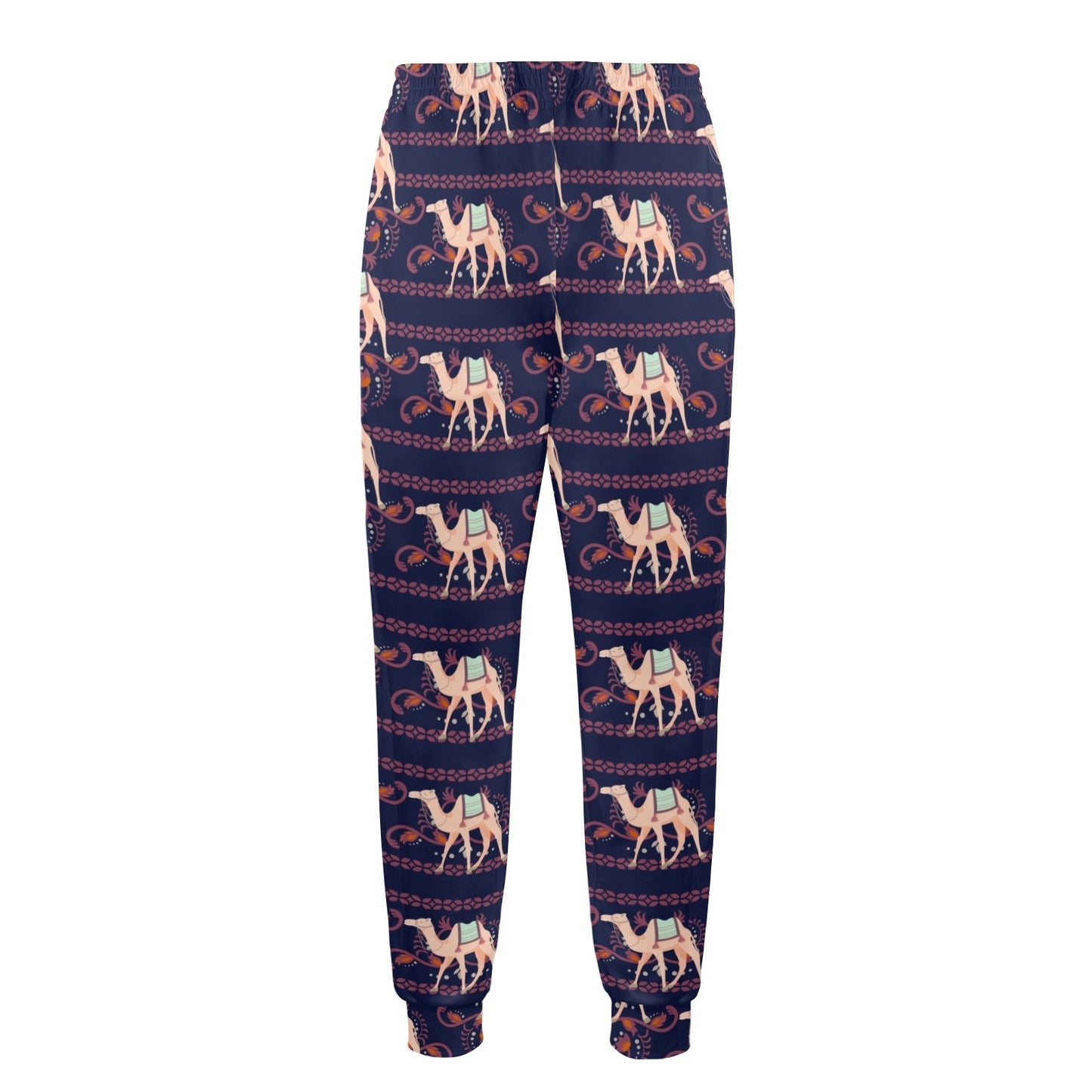 Camel Design Print Pattern JJ025 Men's Casual Track Pants