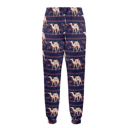 Camel Design Print Pattern JJ025 Men's Casual Track Pants