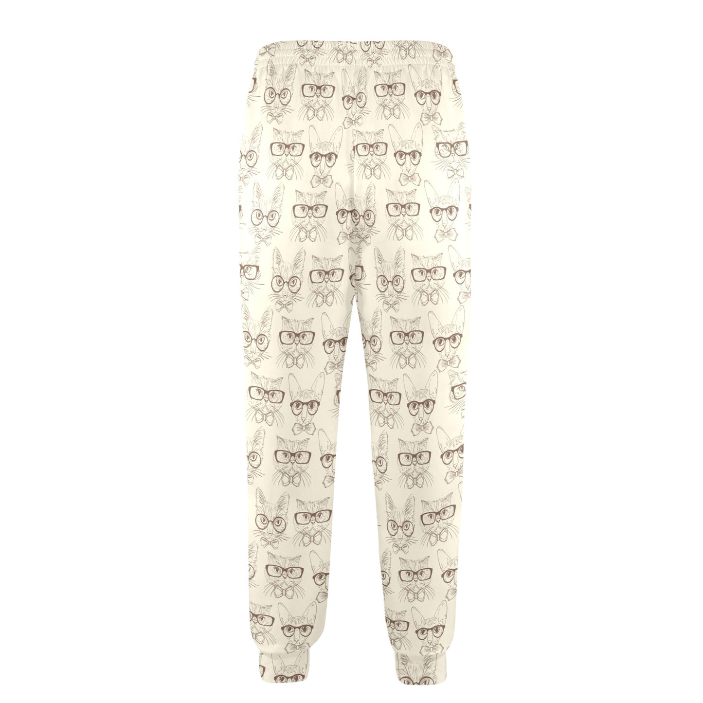 Cat Pattern Print Design 02 Men's Casual Track Pants