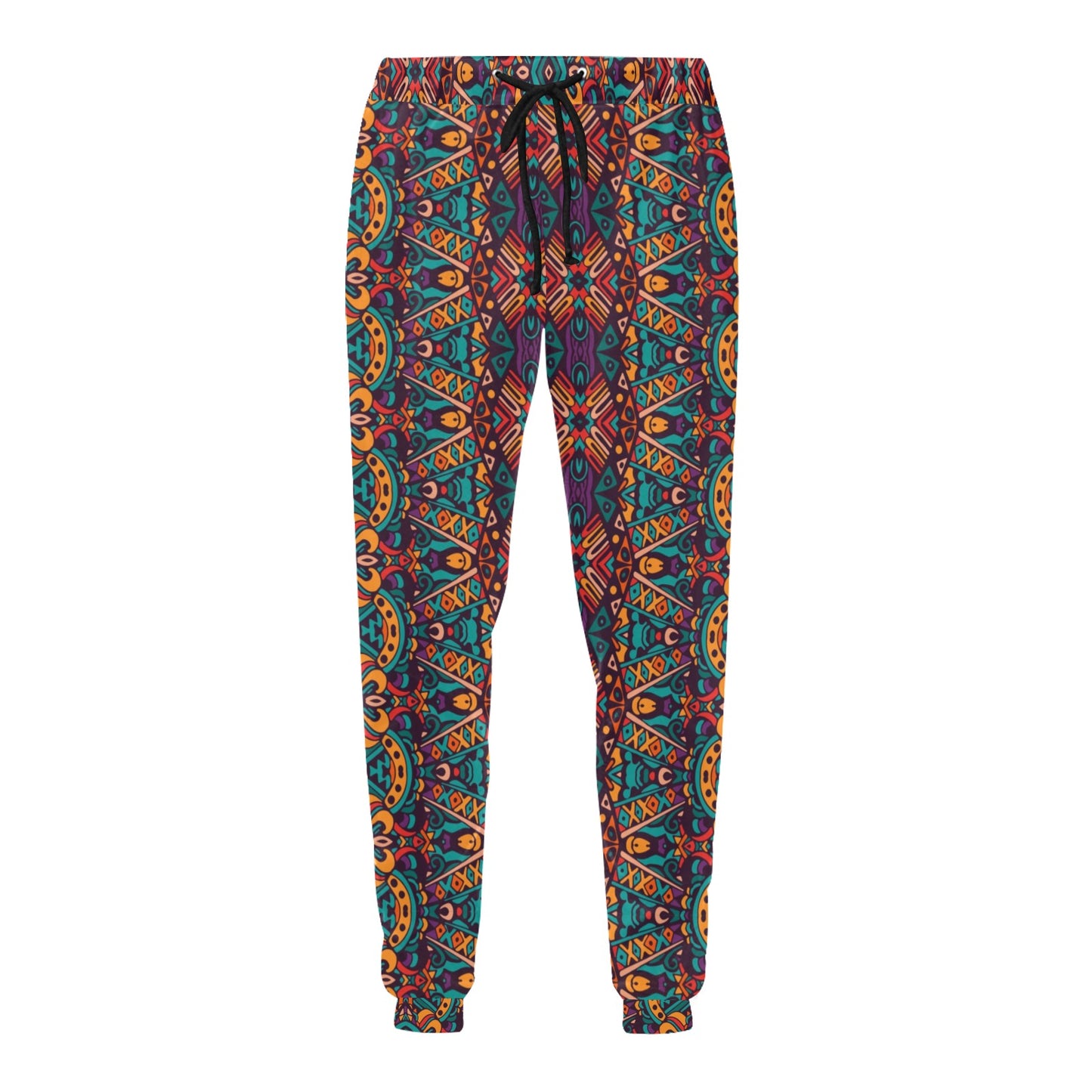 Ethnic Style Print Pattern Men's Sweatpants