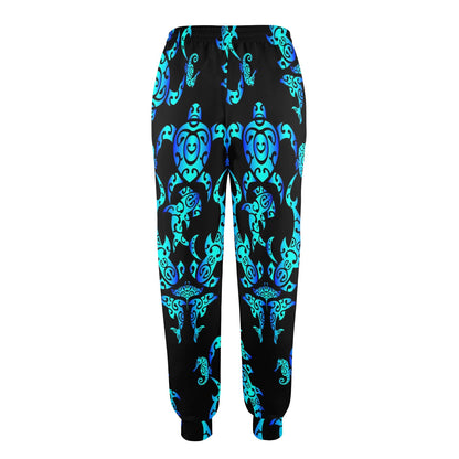 Sea turtle Polynesian Tribal Hawaiian Women's Casual Track Pants