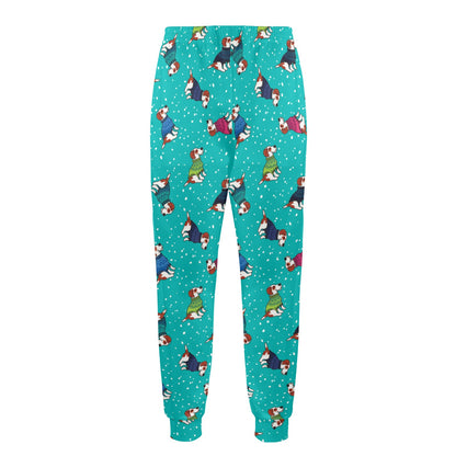 Russell Terriers Print Design LKS309 Men's Casual Track Pants