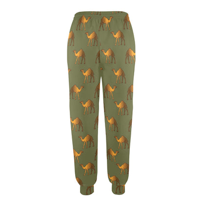 Camel Design Print Pattern JJ028 Women's Casual Track Pants