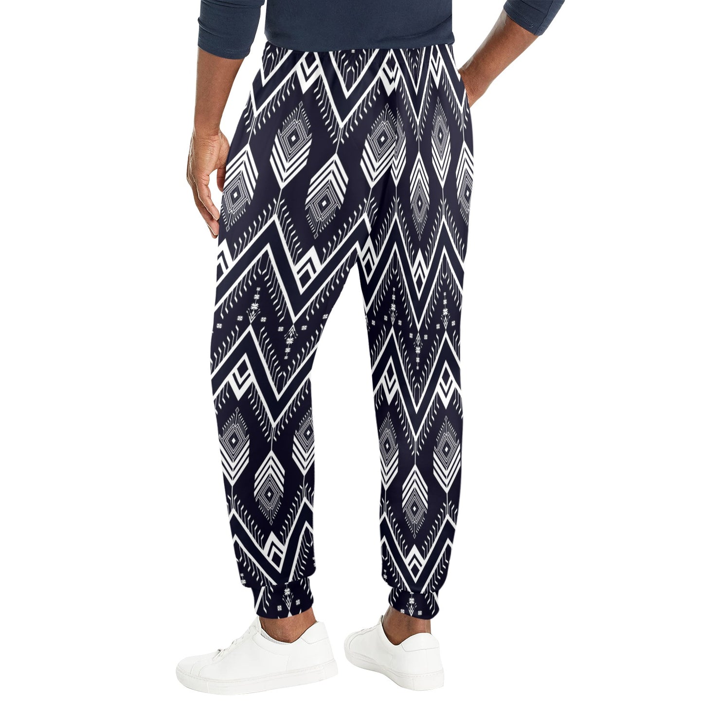 Indians Tribal Aztec Men's Casual Track Pants