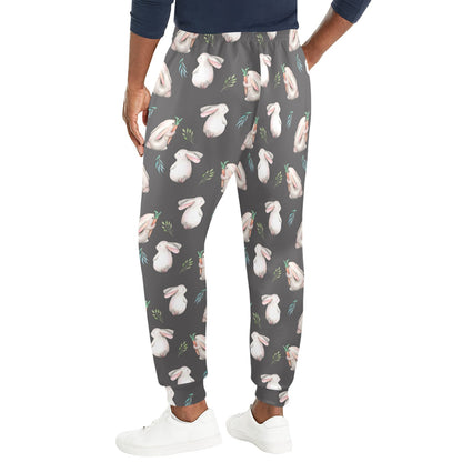 Rabbit Print Design LKS402 Men's Casual Track Pants