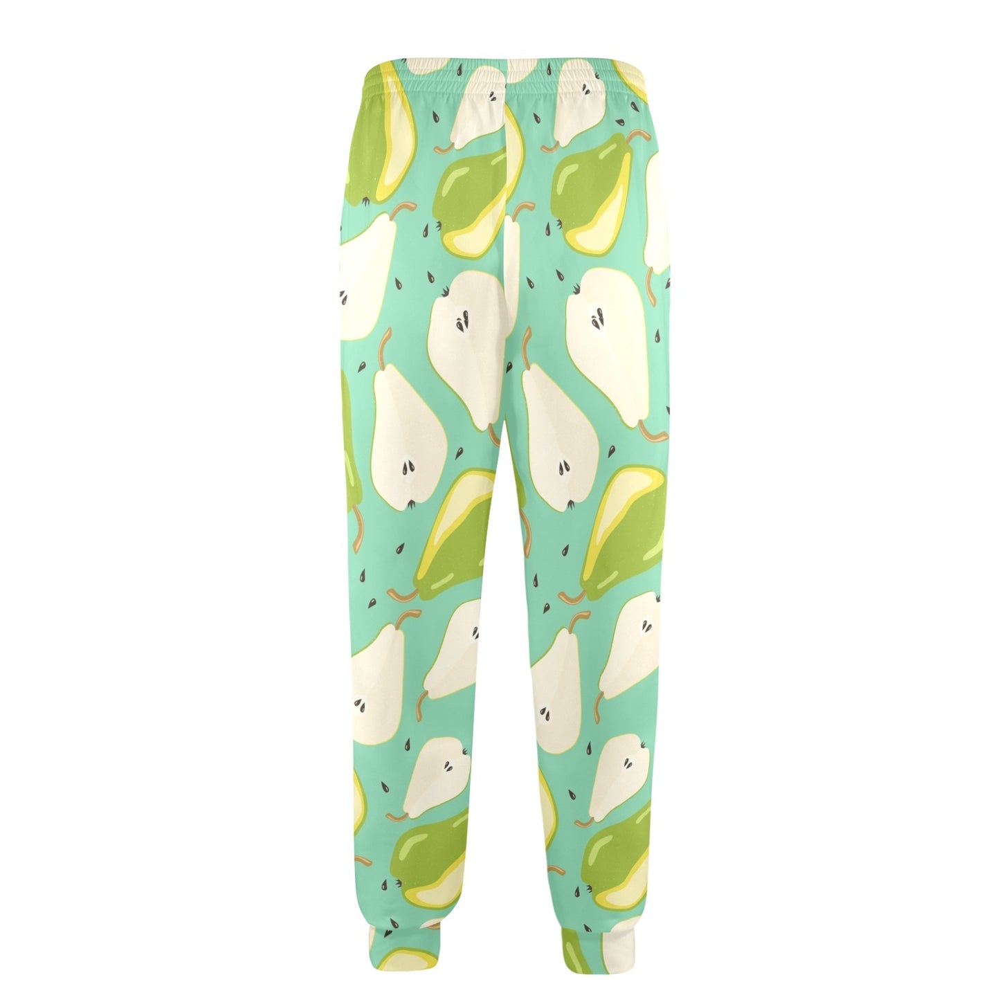 Pear Pattern Print Design PE04 Men's Casual Track Pants