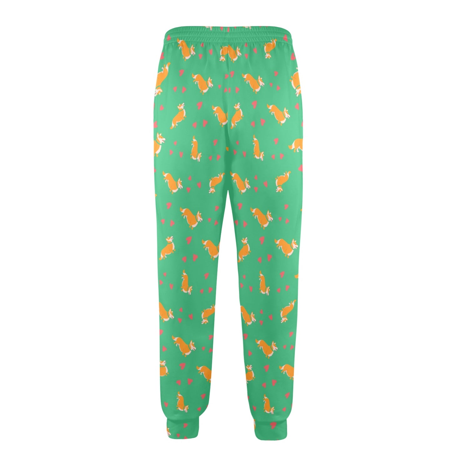 Cardigan Welsh Corgis Pattern Print Design 03 Men's Casual Track Pants