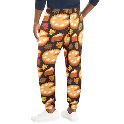 Pie Pattern Print Design A03 Men's Casual Track Pants