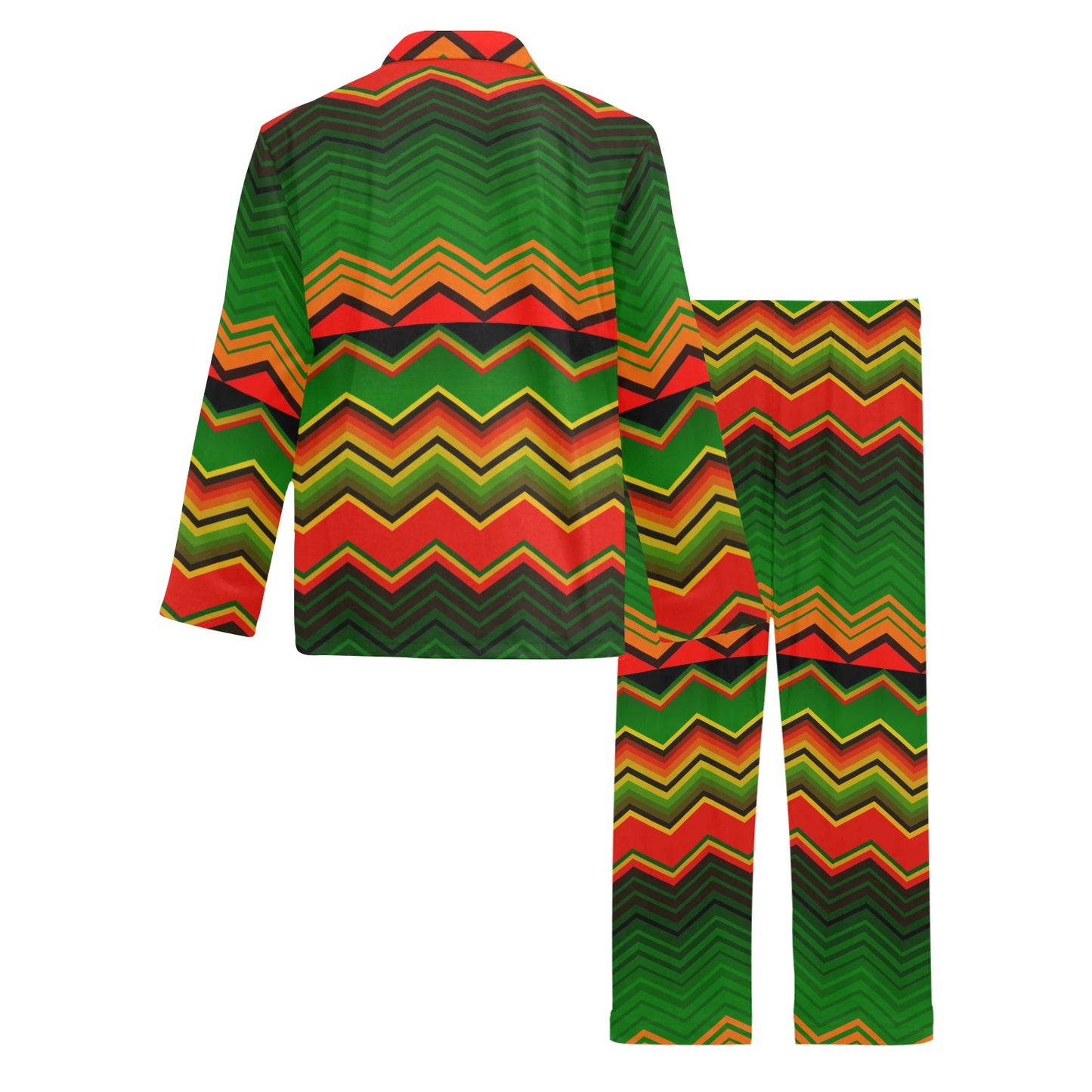 Serape Print Design LKS306 Men's Long Pajama Set
