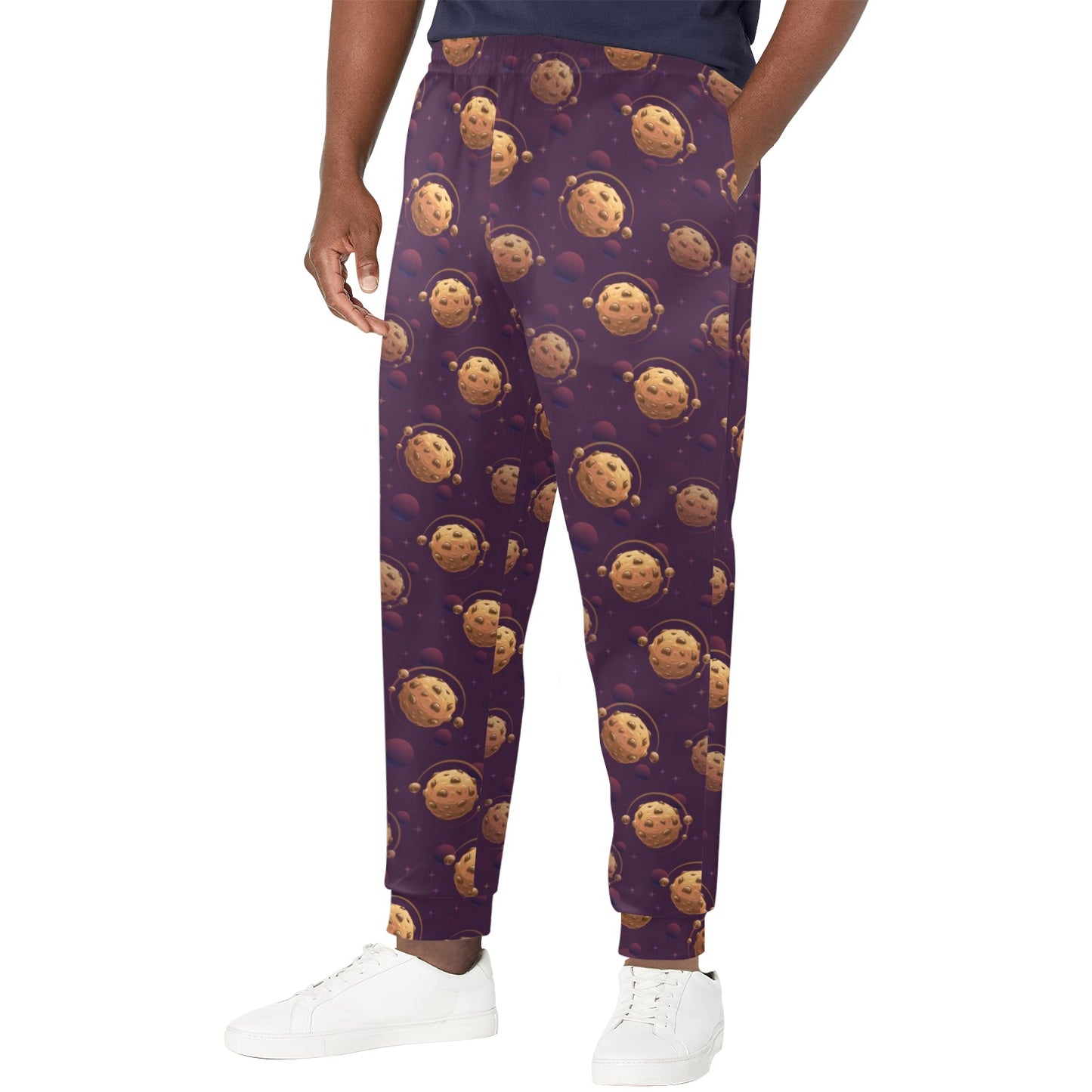Cookie Pattern Print Design 03 Men's Casual Track Pants