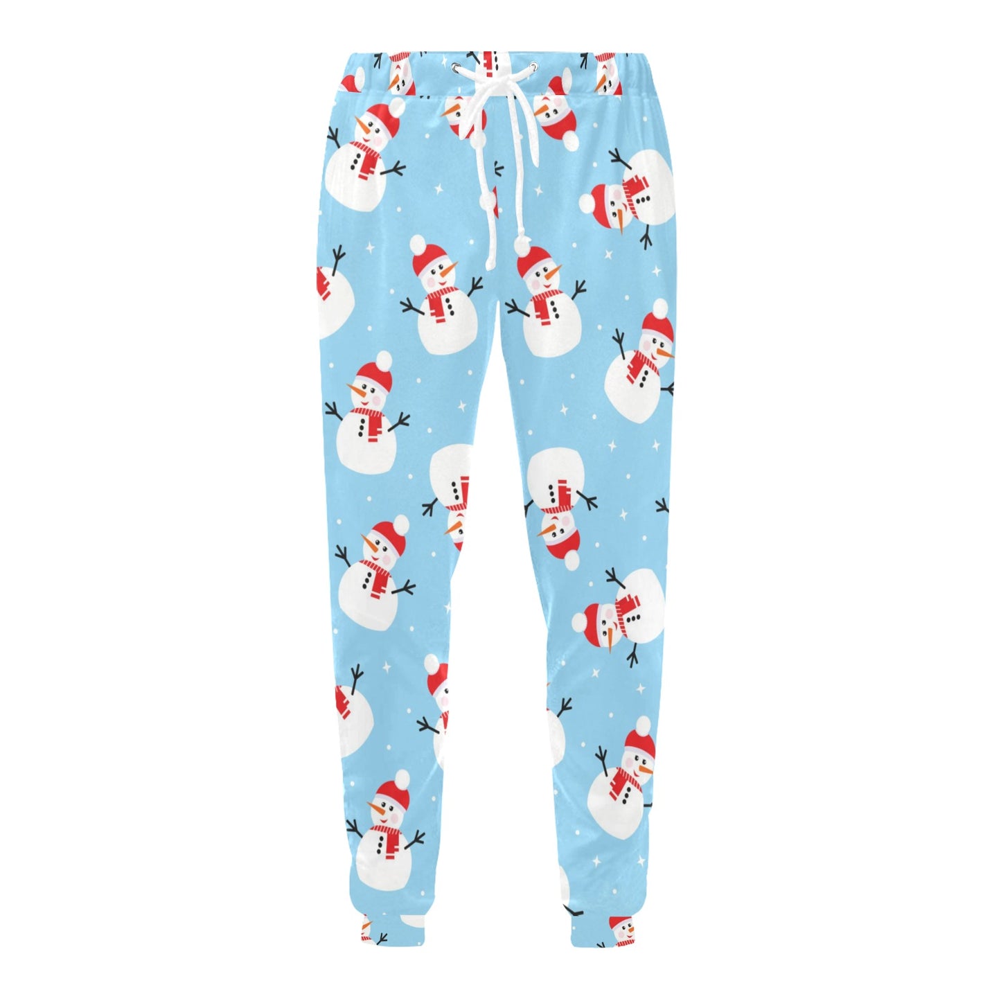 Snowman Print Design LKS305 Men's Sweatpants