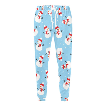 Snowman Print Design LKS305 Men's Sweatpants