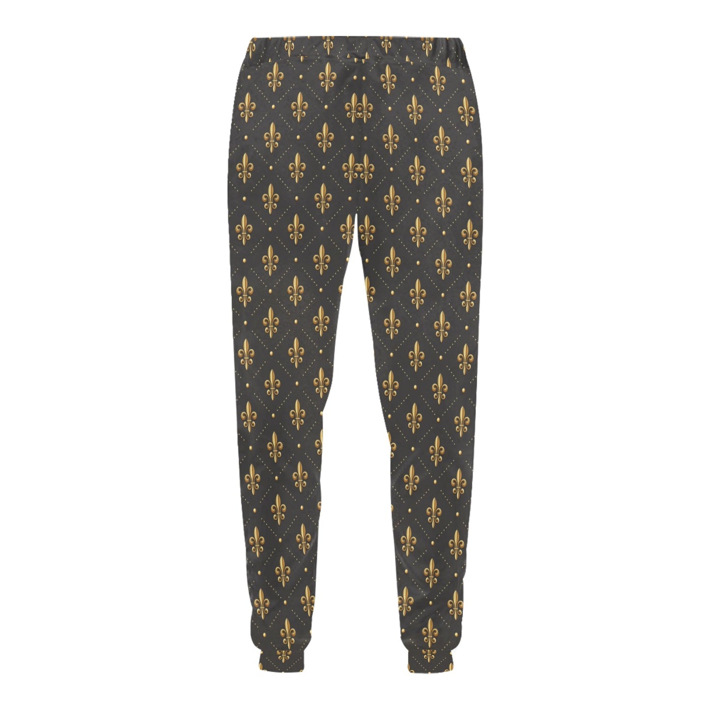 Fleur De Lis Print Design LKS402 Men's Sweatpants