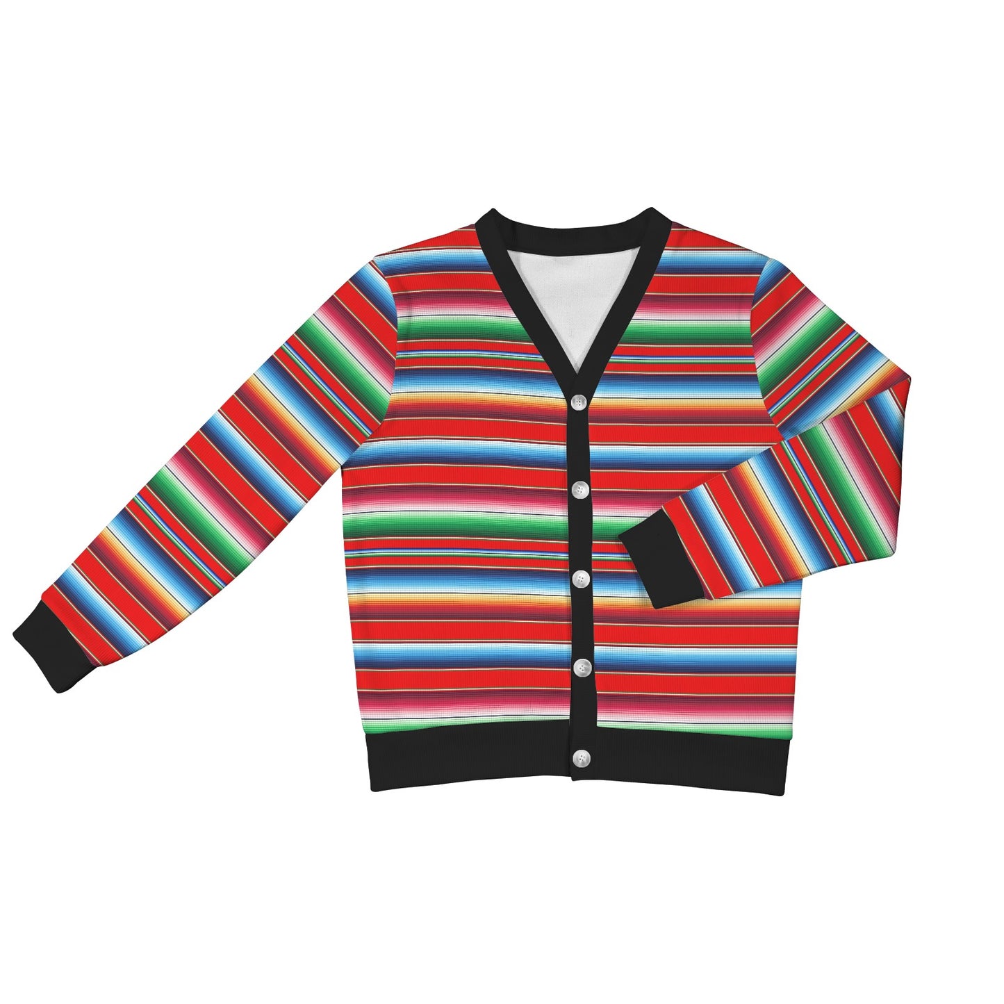 Serape Print Women's Cardigan
