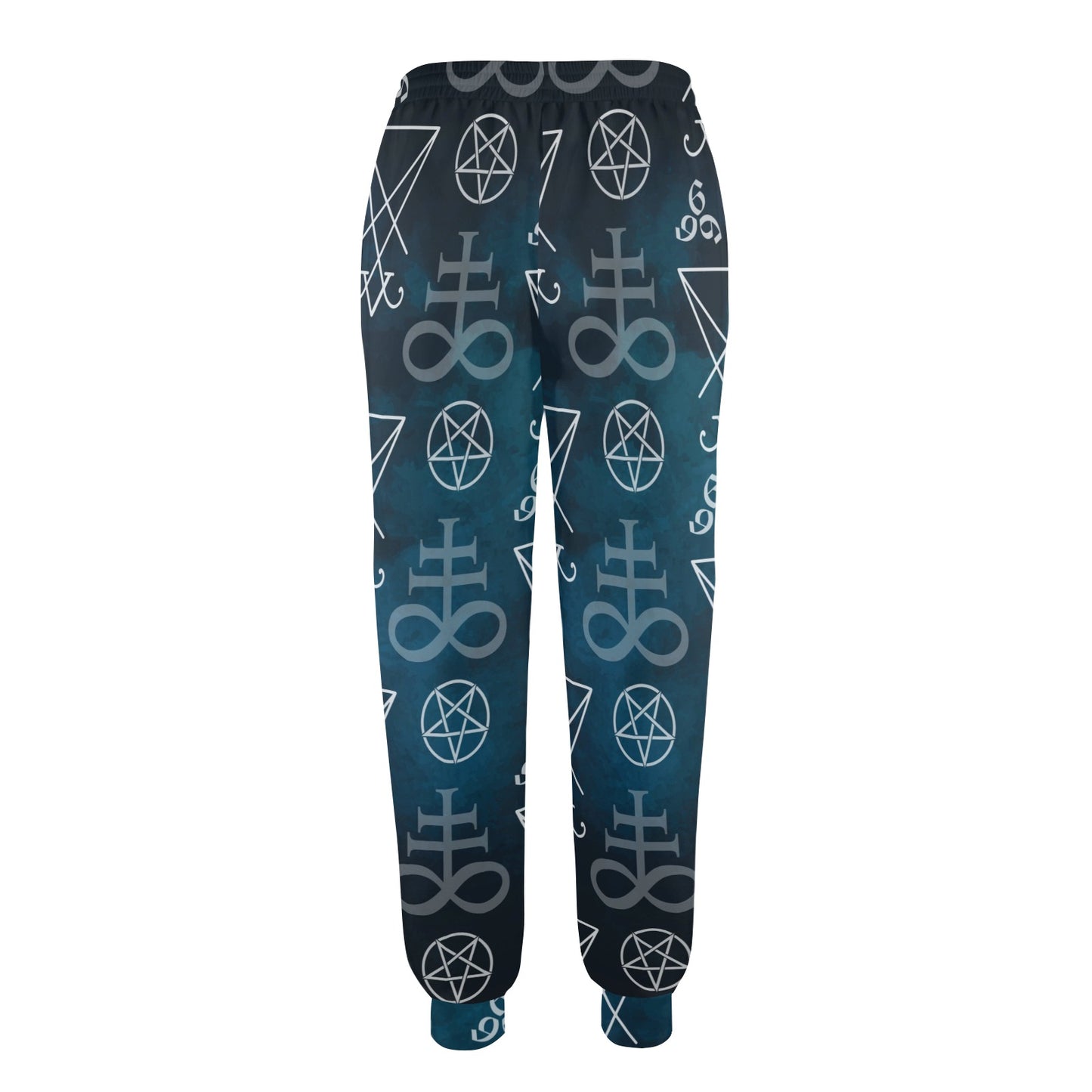 Pentagram Pattern Print Design A03 Women's Casual Track Pants