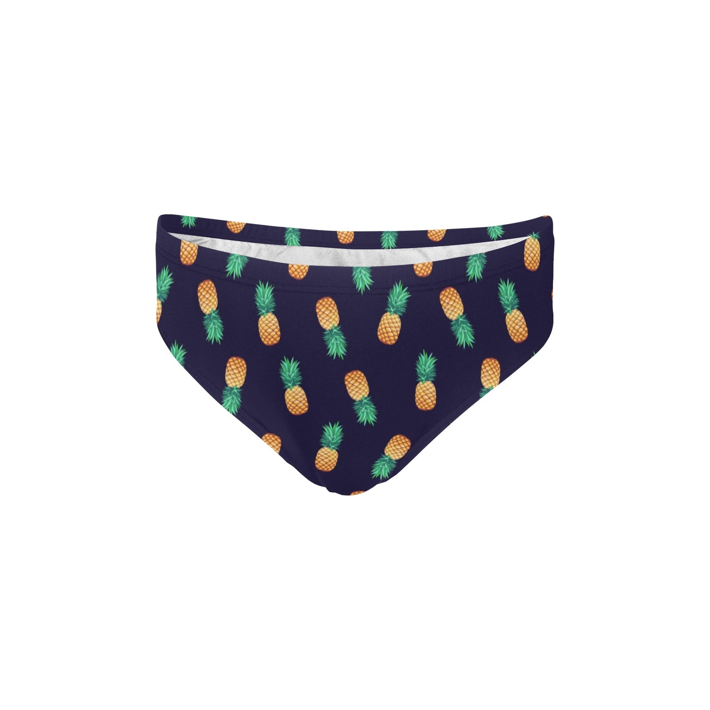 Pineapple Pattern Men's Swimming Briefs