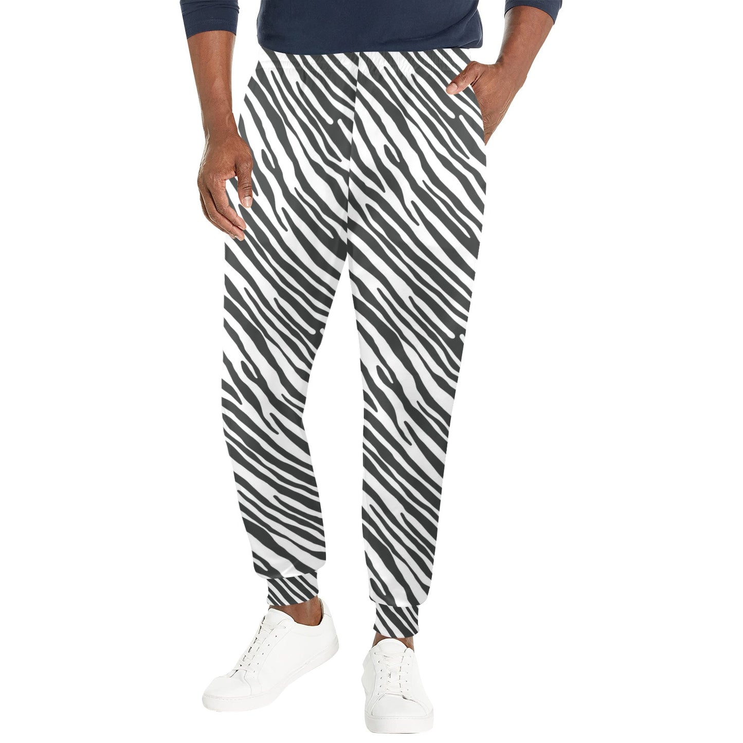 Zebra Classic Print Design LKS302 Men's Casual Track Pants