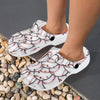 Baseball Pattern Unisex Clogs Shoes