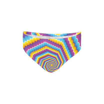 Optical illusion Pattern Print Design A04 Men's Swimming Briefs
