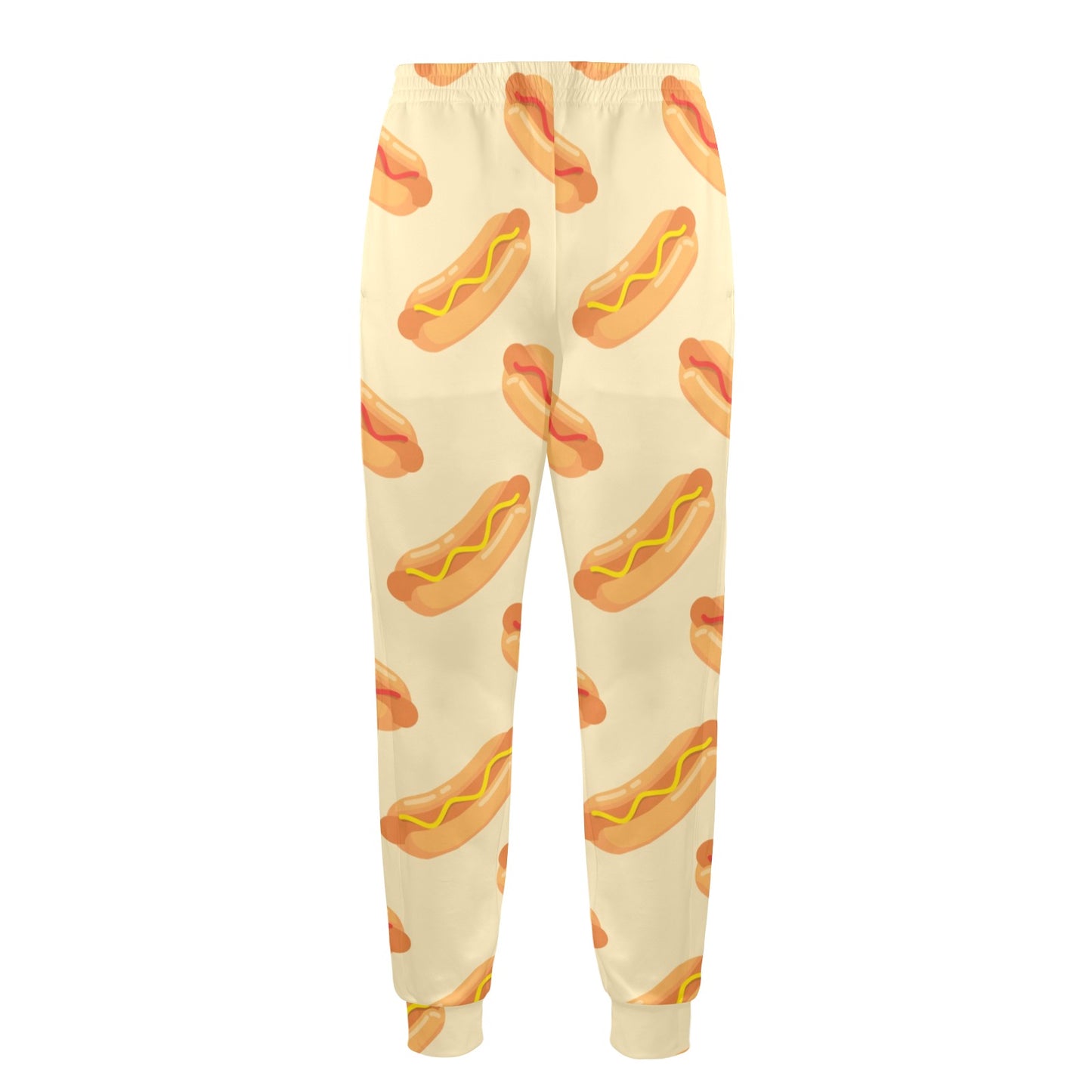 Hot Dog Pattern Print Design 05 Men's Casual Track Pants