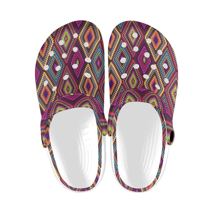 Southwestern Print Unisex Clogs Shoes