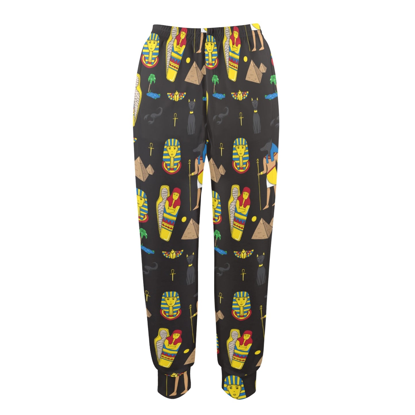 egyptian Design Print Pattern JJ0174 Women's Casual Track Pants