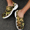 Camo Realistic Tree Forest Texture Print Unisex Clogs Shoes