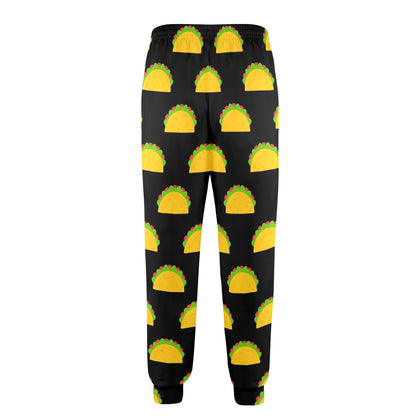 Taco Pattern Print Design TC06 Men's Casual Track Pants