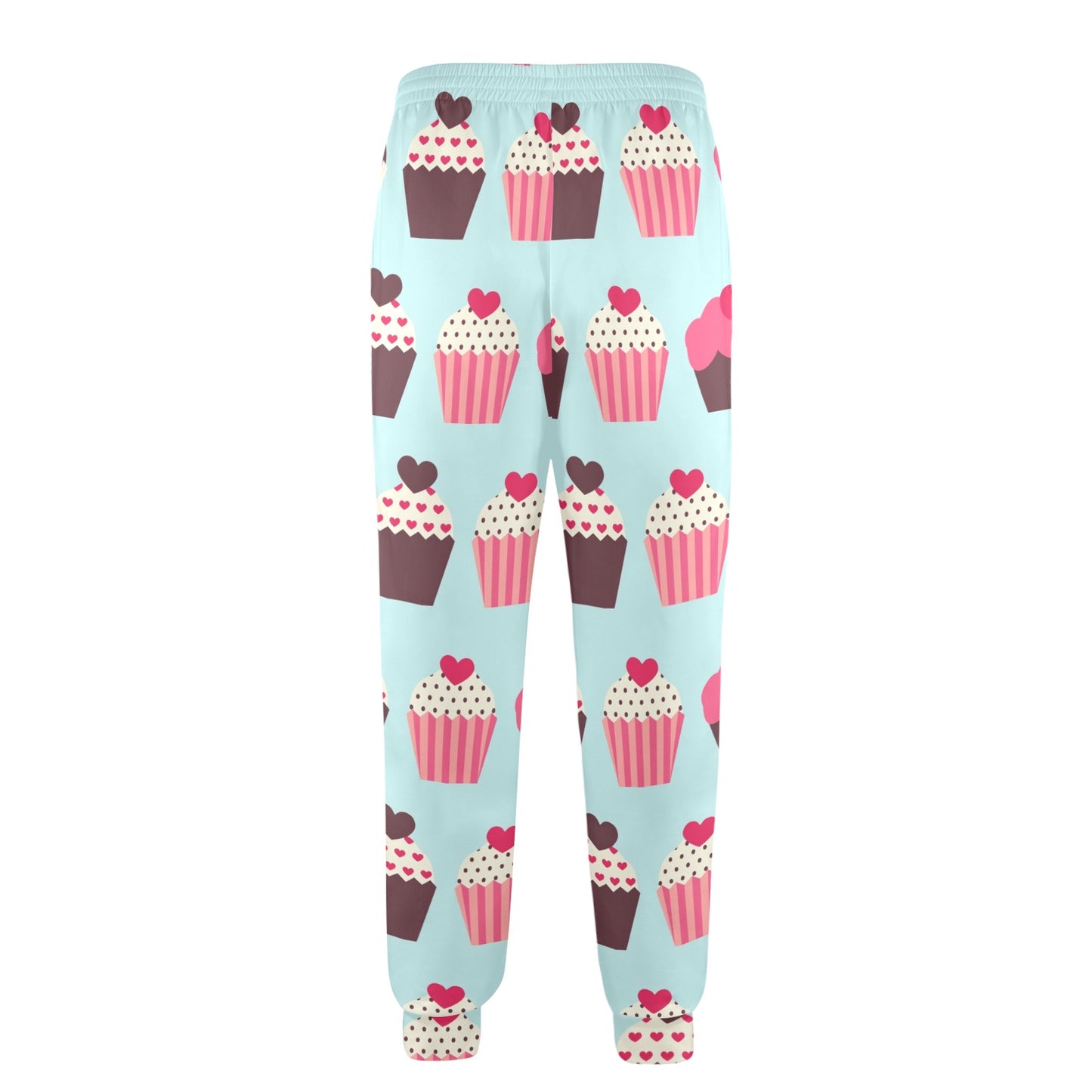 CupCake Print Pattern Men's Casual Track Pants