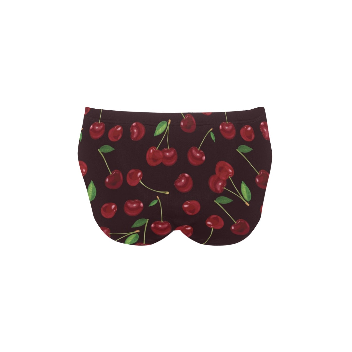 Cherry Fresh Pattern Men's Swimming Briefs