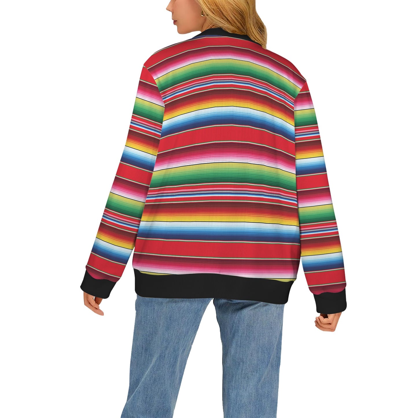 Serape Pattern Women's Cardigan