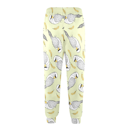 Parakeet Pattern Print Design A03 Men's Casual Track Pants