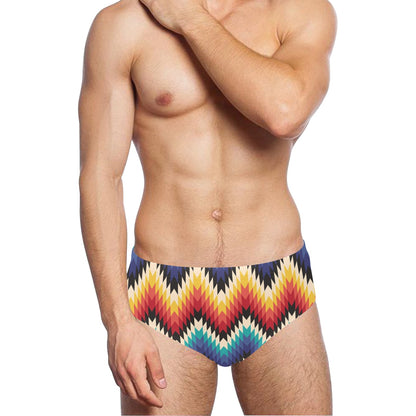 Tribal Aztec Men's Swimming Briefs